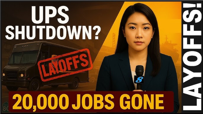 UPS Layoffs Amazon