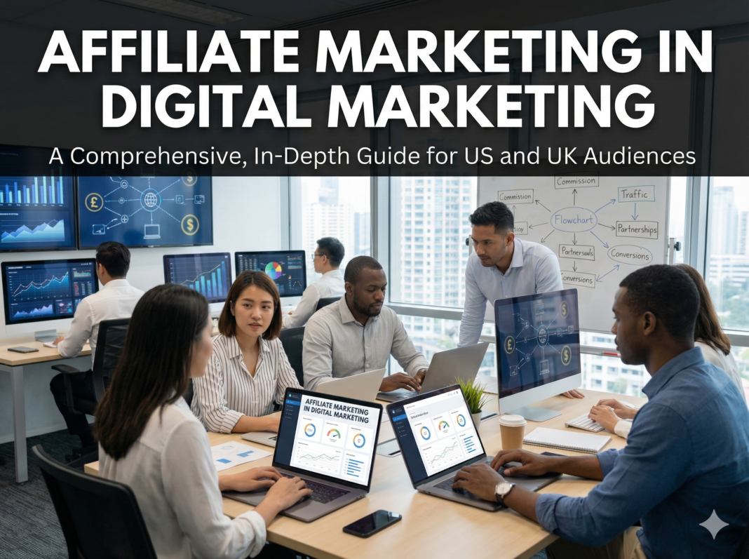 Affiliate Marketing in Digital Marketing: A Comprehensive, In-Depth Guide for US and UK Audiences