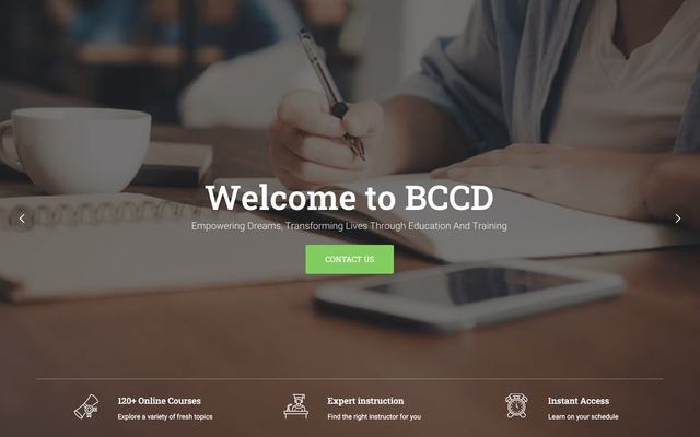 BCCD website