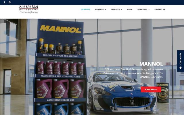 Navana Petroleum website
